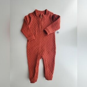 Old Navy Quilted Terracotta Kids 18-24 Months